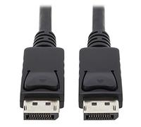 Eaton USB-C a DisplayPort (M/M), USB 3.1 Gen 1, cable adaptador DisplayPort, Thunderbolt 3, 4K 60Hz, Negro, 10 pies / 3 metros (U444-010-DP)
