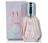 Eau de Parfum, Fragancia Floral Rosa para Mujer, 50ml, con Botella de Cristal y Caja de Regalo