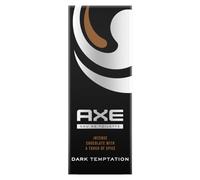 Eau de toilette Axe Dark Temptation, fragancia a chocolate negro y especias, eficacia y frescura de 24 horas, botella de 100 ml