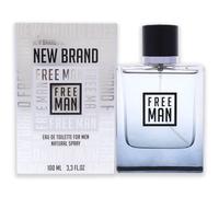 Eau de toilette homme free man 100 ml new brand