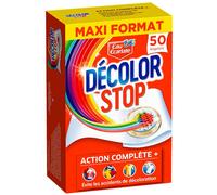 Eau Ecarlate Décolor Stop Action Complète - Lingettes Anti Décoloration - Maxi Format - 50 lingettes