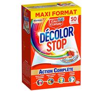 Eau Ecarlate Décolor Stop Action Complète MAXI FORMAT - Lingettes anti décoloration - 50 lingettes