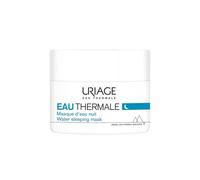 URIAGE EAU THERMALE Mascarilla hidratante de noche con ÁCIDO HIALURÓNICO Y EDELWEISS I Piel renovada como después de 8 horas de sueño. Mascarilla en textura gel sedosa I Aroma floral I Sin parabenos.