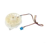EAU64824806 - Motor de ventilador evaporador para refrigerador, 12 V CC, repuesto para unidades ruidosas o sin refrigeración, parte de plástico blanco 16 x 16 x 7 cm