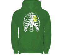 Eauptffy Sudadera con capucha para hombre, divertida, con estampado de esqueleto en 3D, sudadera retro de los 90, sudaderas con capucha de algodón, sudadera con capucha de esqueleto gótico, disfraz de