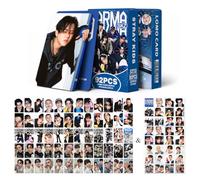 EAVUYIS Kpop Photocards Stray Kids, 60 unidades Karma Stray Kids Lomo Tarjetas 32 Unidades SK Pegatinas, SKZ Nuevas Tarjetas de Álbum para Fans (KARMA-B)