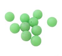 Eawfgtuw 10 cubiertas luminosas para poste de tienda de campaña, extremo de poste de lona de silicona para agujero de 5 mm, protectores de línea que brillan en la oscuridad para postes de toldo de