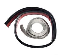 Eawfgtuw 10 guías de plástico para cajones de 180/235/298 mm de repuesto para cajones de gabinete, mecanismo deslizante suave y silencioso, blanco/negro/marrón (negro-298 mm)