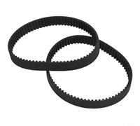 Eawfgtuw 2 piezas de repuesto de correa de transmisión de goma para cepilladora eléctrica PHO 15-82 PHO 16-82 PHO 20-82, accesorios de herramientas eléctricas, mantenimiento de herramientas de