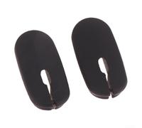 Eawfgtuw 2 tapones de goma ovalados para marco de carbono, para ojal de cable de freno con protección sellada, a prueba de polvo y reducción de ruido para carretera para bicicleta interior (con