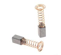 Eawfgtuw 4 cepillos de carbono para amoladora eléctrica D3000, piezas de repuesto de herramienta giratoria con alambre y resorte, 7,9 x 5,5 x 4,8 mm, compatible con herramientas eléctricas D3000