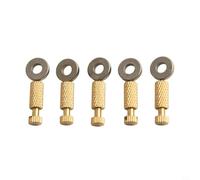 Eawfgtuw 5 agujas de cuero para manualidades para herramientas de bricolaje, bloqueo de costura de posición fija con base antideslizante moleteada, 0-6 mm y 6-12 mm para sutura de bordes (juego A) (A)