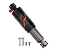 Eawfgtuw Amortiguador trasero de aire para bicicleta, aleación de aluminio, sistema de suspensión de bicicleta de montaña con presión de aire ajustable para bicicletas plegables MTB (190 mm)