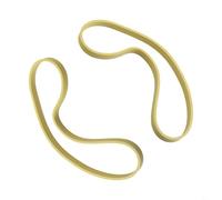 Eawfgtuw Banda de goma para sierra de cinta para ruedas de sierra de cinta de carpintería de 8 a 9 pulgadas, paquete de 2, compatible con 205 mm y 230 mm de diámetro, amarillo verde (8 pulgadas)