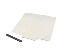 Eawfgtuw Bolsa de lona reutilizable para aspiradora Nilfisk VP100 VP200 VP300, compatible con Trayfor, color blanco, 38 x 34,5 x 15 cm