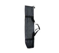 Eawfgtuw Bolsa de transporte con cordón de 70 a 130 cm para soporte de trípode de micrófono, luz de fotografía, esterilla de yoga, funda de almacenamiento plegable con bolsa ajustable, algodón negro