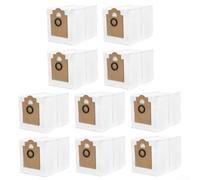 Eawfgtuw Bolsas de polvo para aspiradora de 3,5 L para modelos Lefant M2 Pro/M2S Pro/M2 Plus Pro Robot, fibra fundida y tela no tejida, captura de filtración avanzada 99.97% fina (paquete de 10)