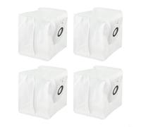 Eawfgtuw Bolsas de polvo para robot compatibles con Tapo RV10 Plus y RVA200, bolsas desechables autosellantes de capacidad de 4 litros para limpieza de manos, piezas de repuesto (paquete de 4)