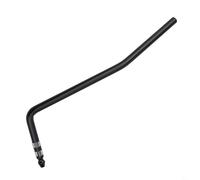 Eawfgtuw Brazo de trémolo para guitarra eléctrica de 6 mm, inserción directa para barra Whammy para puente de trémolo individual, construcción de metal con punta dorada, plateada o negra (negro)