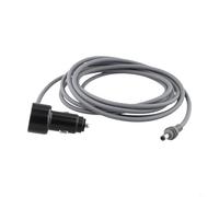 Eawfgtuw Cable de alimentación mini de 12 V-24 V adaptador de cargador de coche con PD de carga rápida QC de carga rápida CC cable de extensión de salida CC (2 m)