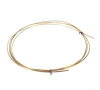 Eawfgtuw Cable de traste de guitarra de 2,5 metros para guitarra acústica y eléctrica, material de latón, opciones de ancho de 0.6 a 2.9 mm, incluye 2.2/2.4/2.7/2.9 mm, para Radian (2.4 mm)