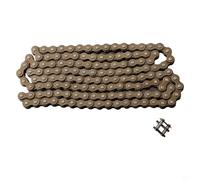 Eawfgtuw Cadena de transmisión de hierro 25H con 136 eslabones para 47 cc y 49 cc, mini para moto Dirt para bicicleta, ATV, Quad Scooter, cadena de rodillos de repuesto con paso de 6,35 mm para
