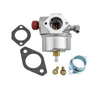 Eawfgtuw Carburador con sello para reparación de motor de cortacésped, piezas del motor de cortacésped, kit de carburador completo, conjunto de carburador de metal pequeño carburador