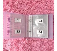 Eawfgtuw Carpeta de ahorro de desafío de 100 sobres con ranuras etiquetadas, organizador de presupuesto de PVC transparente impermeable para seguimiento de efectivo, divertido plan de ahorro de dinero