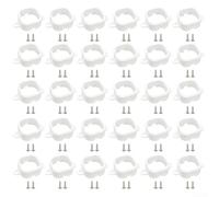 Eawfgtuw Clips de luz para luces de exterior Go-Vee H706, soportes de montaje para luces exteriores GoveePro, abrazaderas de montaje seguras resistentes a todo tipo de clima para lámparas exteriores