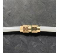 Eawfgtuw Conector de manguera de pulverización de cobre completo agrícola para reparación y extensión de tuberías de agua de alta presión, para un accesorio de fontanería duradero resistente a la