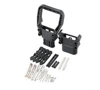 Eawfgtuw Conector rápido de batería de carretilla elevadora 80 A, 160 A, 320 A, conector de alimentación CC con terminales de señal, grado de protección IP23, terminales de cobre chapados en plata