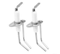 Eawfgtuw Conjunto de electrodo de sensor de encendido de 2 puntas para Suburban 232258 RV piezas de calentador de agua compatibles con SW6DE SW10DE SAW6D Kit de accesorios de repuesto 2 unidades