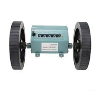 Eawfgtuw Contador digital LED de 5 dígitos con ruedas giratorias para máquina textil Z96-F, contador de distancia de longitud mecánica 1-9999.9m