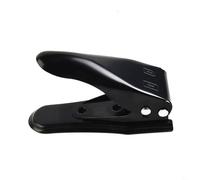 Eawfgtuw Cortador de tarjeta SIM multifunción 2 en 1, herramienta para conversión estándar a SIM, dispositivo de corte de acero aleado con pin de expulsión y adaptadores, color negro