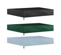 Eawfgtuw Cubierta cuadrada para arenero, impermeable, tela Oxford, cubierta contra el polvo para jardín, niños, juguete, arenero, protección portátil, tapa de caja de arena, cubierta de área de juego