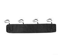Eawfgtuw Cubierta de almacenamiento manual para toldos, tela Oxford, protección contra el polvo, impermeable, para toldos retráctiles de patio (2,5 m, negro)