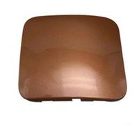 Eawfgtuw Cubierta de remolque para parachoques delantero 622A0-5AA1H-0H para Murano 2015-2022, material ABS, instalación de repuesto, resistente al desgaste y no se deforma, (oro vítreo)