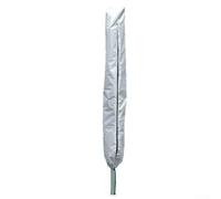 Eawfgtuw Cubierta de tela Oxford 420D para secado de ropa de jardín, a prueba de polvo, impermeable, cubierta protectora con correa ajustable para muebles de línea de lavandería giratoria al aire