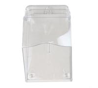 Eawfgtuw Cubierta transparente impermeable para timbre de puerta para exteriores, protector inalámbrico con carcasa de policarbonato para protección contra lluvia, nieve y polvo, montaje en pared