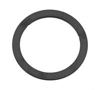 Eawfgtuw Cuña de soporte inferior de plástico de 4,5 mm para arandela de eje central de 2 mm, espaciador de eje de manivela, junta negra resistente al desgaste para mantenimiento de bicicletas (2 mm)