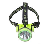 Eawfgtuw Faro de buceo de 350 m bajo el agua IPX8 impermeable con haz ajustable de 170°, luz nocturna recargable para camping, senderismo, ciclismo, linterna compacta negra y verde (Q902)