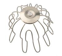 Eawfgtuw Filtro de desagüe de acero inoxidable para tuberías de agua de techo, balcón, protección de drenaje, tubo de lluvia (50-70 mm)