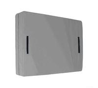 Eawfgtuw Funda de almacenamiento de colchón resistente con cremallera lateral, bolsa de mudanza impermeable, material Oxford 210D, protección de transporte para cama Queen King Size Box Spring (gris)