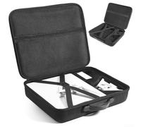 Eawfgtuw Funda de transporte para exteriores Starlink Mini antena parabólica de 42 x 34 x 10 cm, bolsa de almacenamiento de poliuretano EVA, bolsa de almacenamiento con asa, impermeable, a prueba de