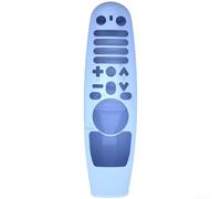 Eawfgtuw Funda protectora de silicona para control remoto LG TV AN-MR600, AN-MR650, AN-MR18BA, AN-MR19BA, cubierta suave contra caídas y arañazos, ligera, colorida (azul luminoso)