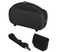 Eawfgtuw Funda protectora de viaje de nailon con correa para el hombro para altavoz Bose SoundLink Max, 31,5 x 21 x 12 cm, color negro
