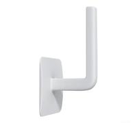 Eawfgtuw Ganchos adhesivos con diseño sin rastro, perfectos para organizar pequeños artículos del hogar (blanco)