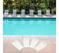 Eawfgtuw Herramienta de extracción de piscina para reflujo Hydrostream, llave de ajuste de globo ocular y conector de aspersor, llave de desmontaje ABS para limpieza de piscinas, blanco, paquete de 4