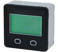 Eawfgtuw Inclinómetro portátil de Digitaces de dos botones con el accesorio base magnético y la medida completa del ángulo de 360 grados para el uso de las manos