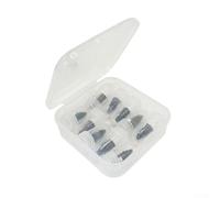 Eawfgtuw Juego de 10 clavos de goma para reparación de neumáticos de automóvil para neumáticos sin cámara, kit de reparación de pinchazos de 5,3 x 11,7 mm y 6,8 x 12,7 mm, compatible con automóviles